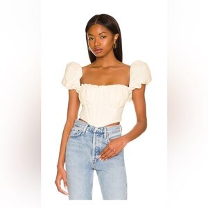 LPA Claudette top ivory